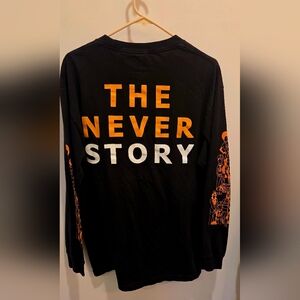 J.I.D. The Never Story Black Long Sleeve Album Tee